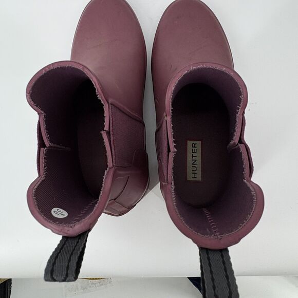 Hunter Boots Womens 6 Pink Refined Chelsea Ballard Ankle Chore Barn WFS1017RMA - Picture 6 of 10